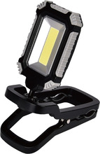 Arbejdslampe med clip genopladelig